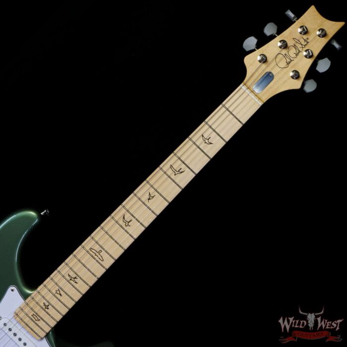 Paul Reed Smith PRS John Mayer Signature Electric Guitar Silver Sky Maple Fingerboard Orion Green - Image 4