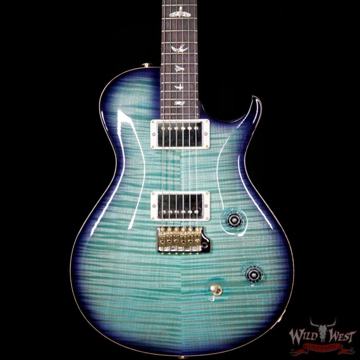 Paul Reed Smith PRS 10 Top Singlecut Trem Flame Maple Top Rosewood Fretboard Trippy Burst - Image 3