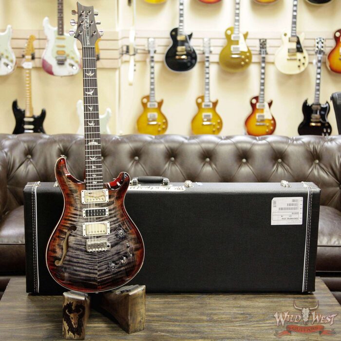 Paul Reed Smith PRS Limited Edition Special 22 Semi-Hollow Rosewood Fingerboard Charcoal Cherry Burst - Image 9