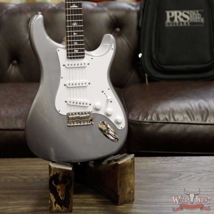 PRS John Mayer Signature Model Silver Sky Maple Neck Rosewood Fingerboard Tungsten (Silver) - Image 8