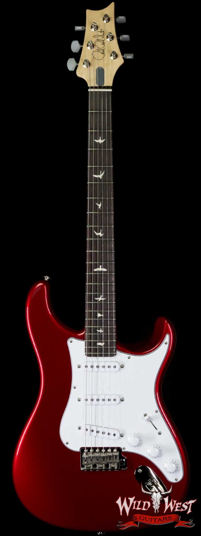 Paul Reed Smith PRS John Mayer Signature Model Silver Sky Rosewood Board Horizon (Red) - Image 1
