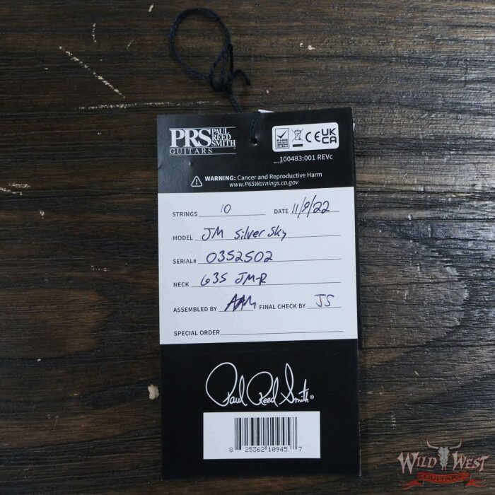 Paul Reed Smith PRS John Mayer Signature Model Silver Sky Rosewood Fingerboard Roxy Pink - Image 12