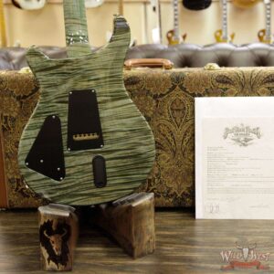 PRS Private Stock PS6907 John Mayer Super Eagle II Semi-Hollow Flame Maple Top and Neck Hemp Green - Image 16