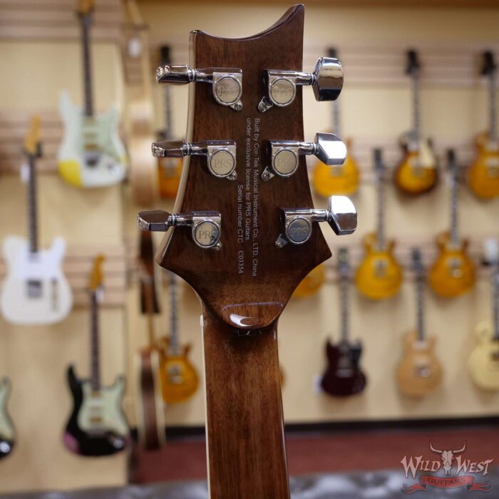 Paul Reed Smith PRS SE T40E Electric-Acoustic Solid Sitka Spruce with Ovangkol Tobacco Burst - Image 9