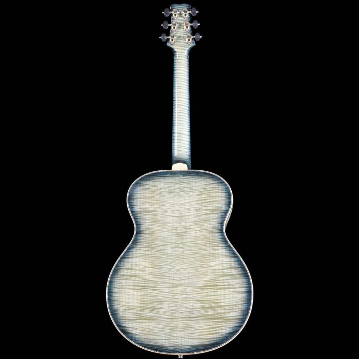 PRS Private Stock Acoustic Tonare Grand Green Nightshade Smoked Burst Maple, Back and Neck - Image 4