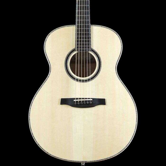 PRS Private Stock Acoustic Tonare Grand Green Nightshade Smoked Burst Maple, Back and Neck - Image 9