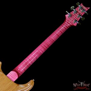2018 PRS Wood Library 10 Top Hollowbody I Piezo HB1 Flame Top & Neck Brazilian Rosewood Board Bonnie Pink - Image 11