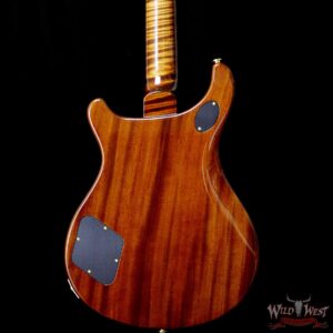 PRS Wood Library 10 Top 1-Piece Quilt Top McCarty 594 Flame Maple Neck Cocobolo Board Copperhead - Image 7