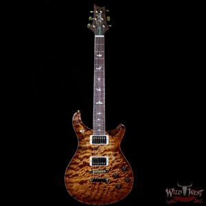 PRS Wood Library 10 Top 1-Piece Quilt Top McCarty 594 Flame Maple Neck Cocobolo Board Copperhead - Image 5