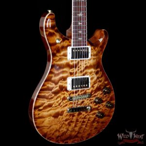 PRS Wood Library 10 Top 1-Piece Quilt Top McCarty 594 Flame Maple Neck Cocobolo Board Copperhead - Image 4
