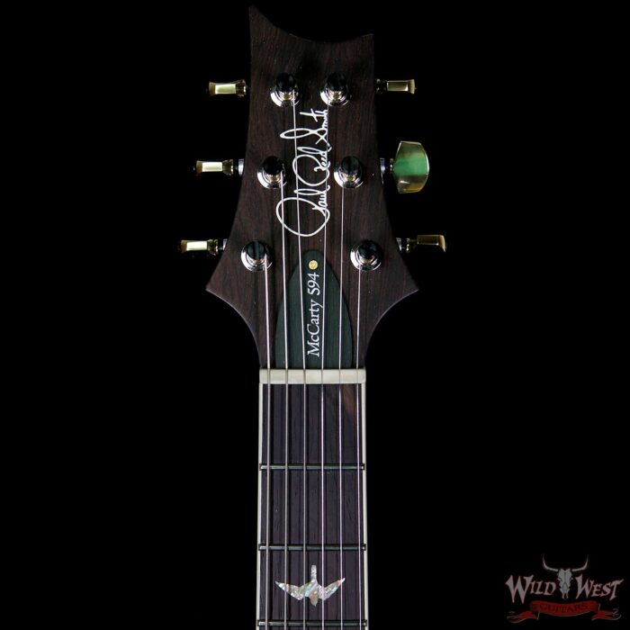 PRS Wood Library Artist Package McCarty 594 One Piece Quilt Top Brazilian Rosewood Violet Blue Burst - Image 8