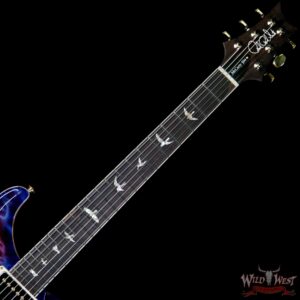 PRS Wood Library Artist Package McCarty 594 One Piece Quilt Top Brazilian Rosewood Violet Blue Burst - Image 9