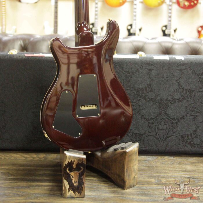 Paul Reed Smith PRS Wood Library Artist Package Custom 22 Flame Maple Top Brazilian Rosewood Board Yellow Tiger - Image 13