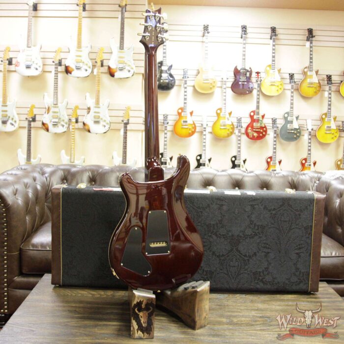 Paul Reed Smith PRS Wood Library Artist Package Custom 22 Flame Maple Top Brazilian Rosewood Board Yellow Tiger - Image 11