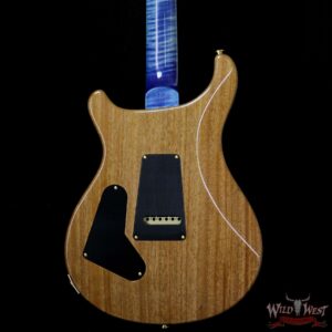 PRS Wood Library Artist Package Custom 24 Fatback Flame Top Neck African Blackwood Board Faded Blue Jean - Image 7