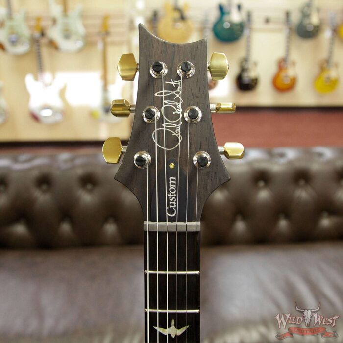 PRS Wood Library Artist Package Custom 24 Fatback Flame Neck Brazilian Rosewood Board Black Gold Burst - Image 10