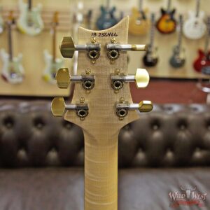 PRS Wood Library Artist Package Custom 24 Fatback Flame Maple Neck African Blackwood Board Blue Fade - Image 13