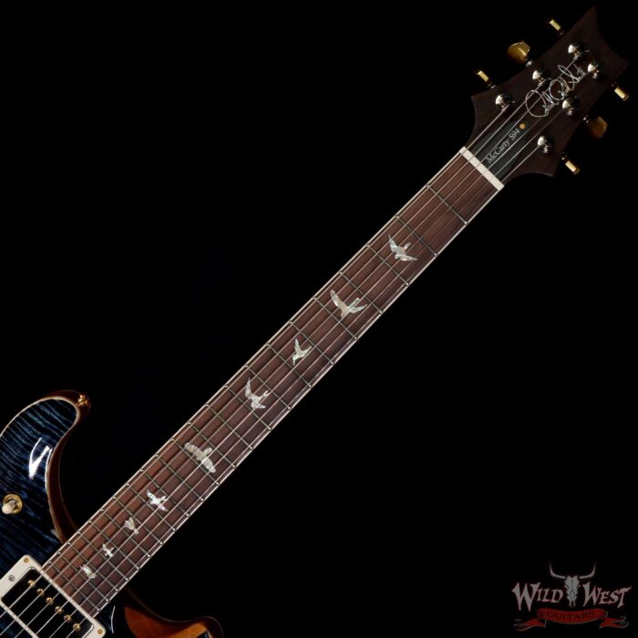 PRS Wood Library Artist Package McCarty 594 Hollowbody II Brazilian Rosewood Board Slate Blue - Image 4