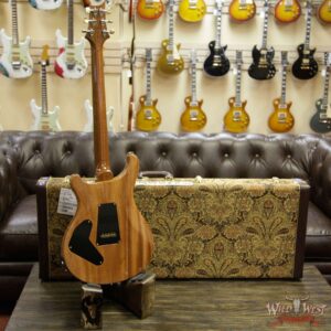 PRS Wood Library Artist Package Quilt Top Custom 24 Piezo P24 Brazilian Rosewood Board Grey Black Fade - Image 12