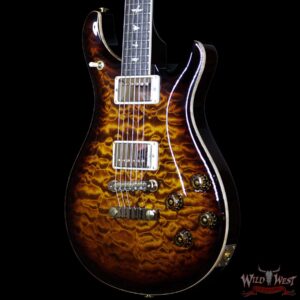 PRS Wood Library Artist Package McCarty 594 Quilt Maple Top Brazilian Rosewood Fretboard Black Gold Burst - Image 2