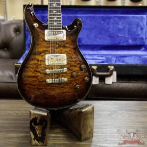 PRS Wood Library Artist Package McCarty 594 Quilt Maple Top Brazilian Rosewood Fretboard Black Gold Burst - Image 13