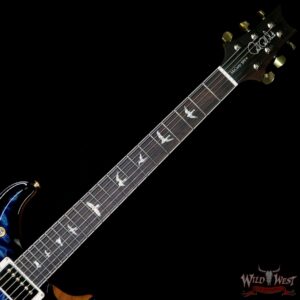 PRS Wood Library Artist Package McCarty 594 1-Piece Quilted Maple Top Brazilian Rosewood Fretboard River Blue Smokeburst - Image 9