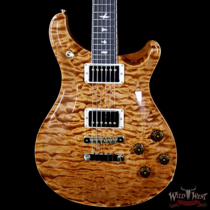 2018 Paul Redd Smith PRS Wood Library Artist Package McCarty 594 Quilt Maple Top Ebony Board Copperhead - Image 3