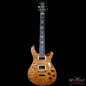 2018 Paul Redd Smith PRS Wood Library Artist Package McCarty 594 Quilt Maple Top Ebony Board Copperhead - Image 5