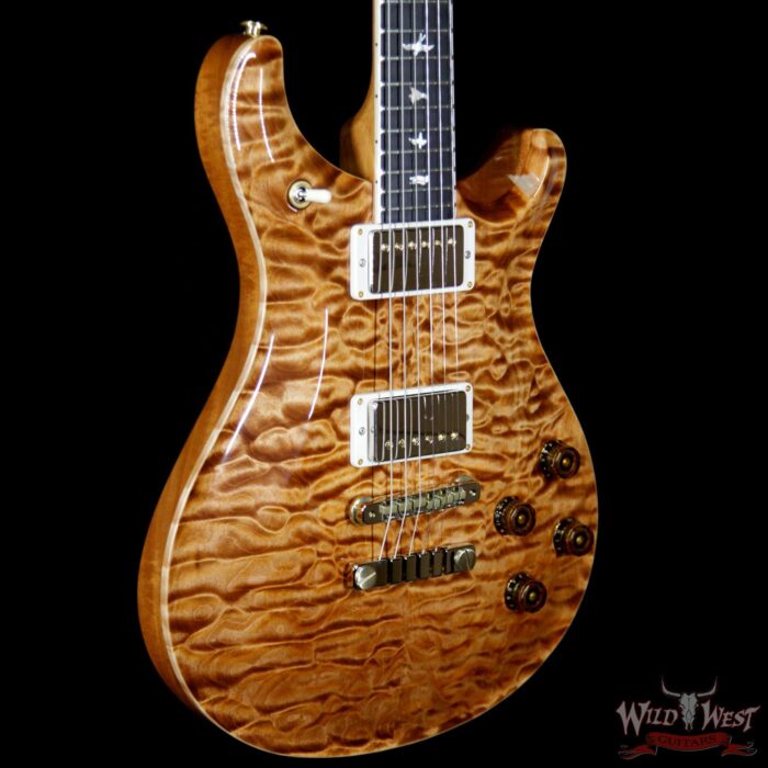 2018 Paul Redd Smith PRS Wood Library Artist Package McCarty 594 Quilt Maple Top Ebony Board Copperhead - Image 4