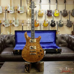 2018 Paul Redd Smith PRS Wood Library Artist Package McCarty 594 Quilt Maple Top Ebony Board Copperhead - Image 12