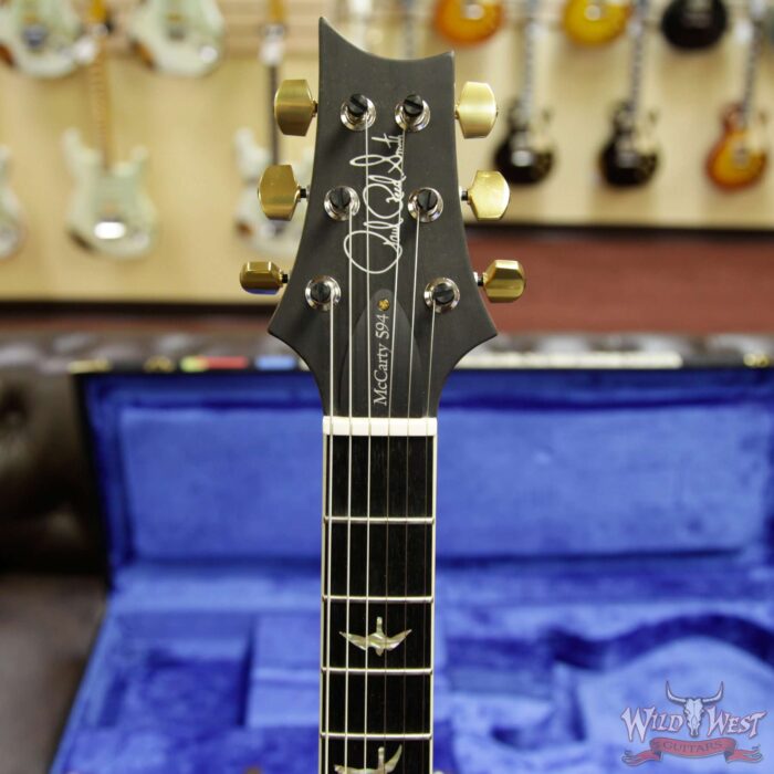 2018 Paul Redd Smith PRS Wood Library Artist Package McCarty 594 Quilt Maple Top Ebony Board Copperhead - Image 8
