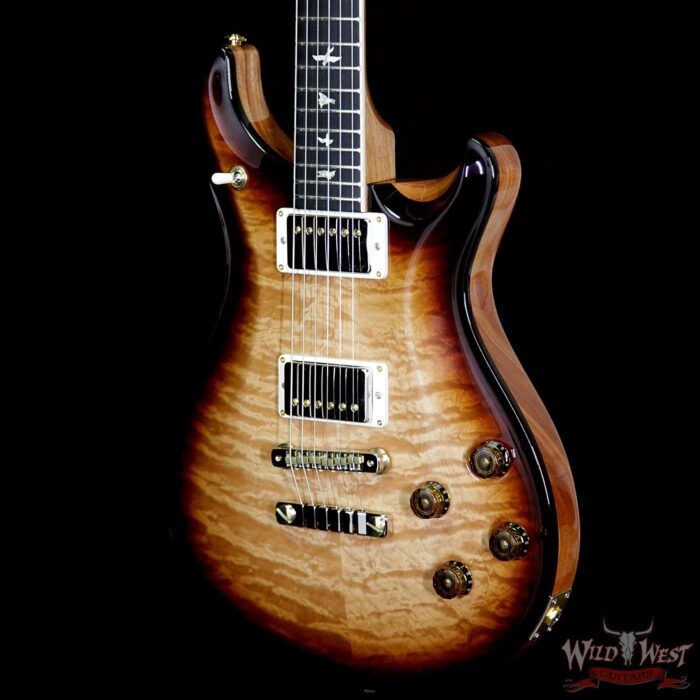 PRS Wood Library Artist Package McCarty 594 Quilt Maple Top Ebony Board Natural Smoke Burst - Image 2