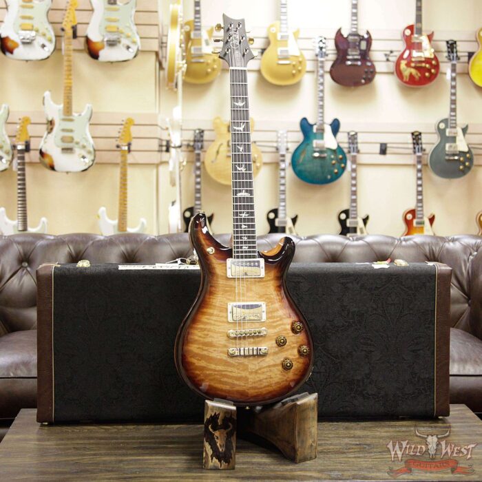 PRS Wood Library Artist Package McCarty 594 Quilt Maple Top Ebony Board Natural Smoke Burst - Image 11