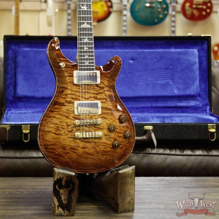 PRS Wood Library Artist Package McCarty 594 1-Piece Quilt Maple Top Ebony Board Copperhead Burst - Image 13