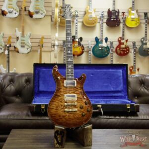 PRS Wood Library Artist Package McCarty 594 1-Piece Quilt Maple Top Ebony Board Copperhead Burst - Image 12