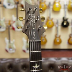 PRS Wood Library Artist Package Quilt Top Custom 24 Piezo P24 Brazilian Rosewood Board Faded Whale Blue - Image 7