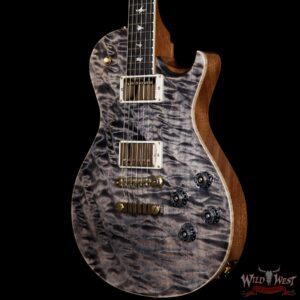 PRS Wood Library Artist Package McCarty Singlecut SC594 One Piece Quilt Top Ebony Fretboard Charcoal - Image 2