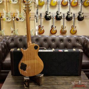 PRS Wood Library Artist Package McCarty Singlecut SC594 One Piece Quilt Top Ebony Fretboard Charcoal - Image 14