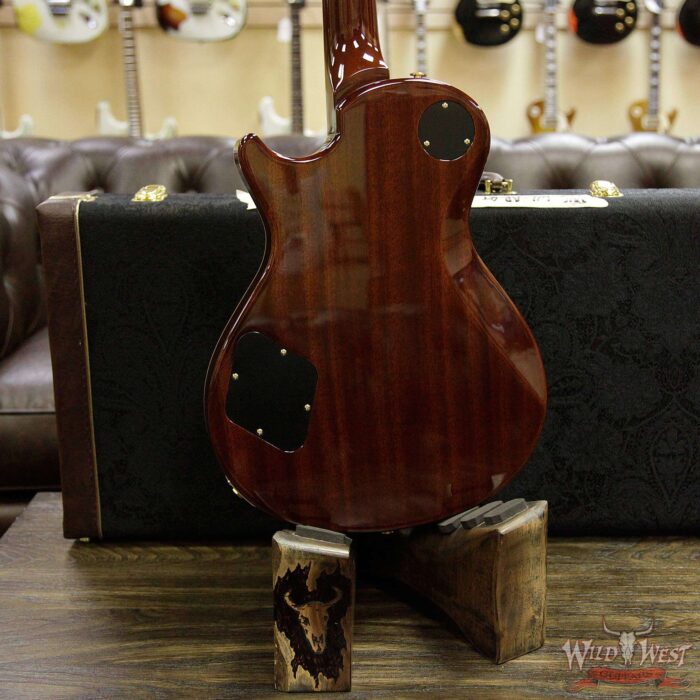PRS Wood Library Artist Package McCarty Singlecut SC 594 Quilt Top Brazilian Rosewood Fretboard Honey - Image 15