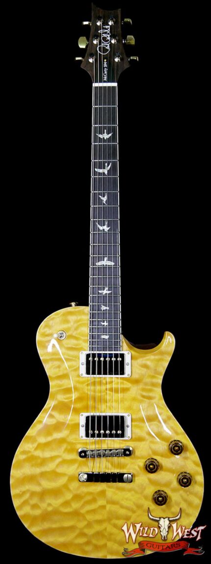 PRS Wood Library Artist Package McCarty Singlecut SC 594 Quilt Top Brazilian Rosewood Fretboard Honey
