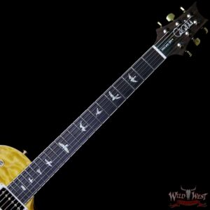 PRS Wood Library Artist Package McCarty Singlecut SC 594 Quilt Top Brazilian Rosewood Fretboard Honey - Image 9
