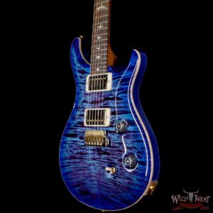 Paul Reed Smith Wood Library 10 Top Swamp Ash Custom 24 Roasted Maple Neck Cocobolo Board Violet Blue Burst - Image 2