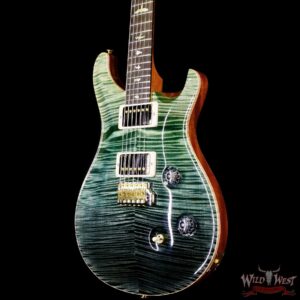 Paul Reed Smith PRS Wood Library 10 Top Custom 24 Brazilian Rosewood Fingerboard Trampas Green Fade (US Only / No International Shipping) - Image 2