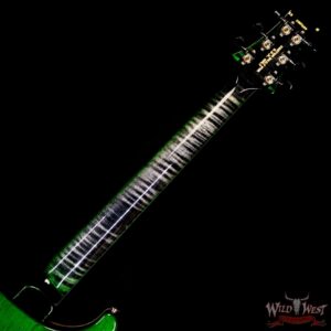 Paul Reed Smith PRS Wood Library 10 Top Custom 24 Floyd Rose Brazilian Rosewood Fingerboard Flame Maple Neck Charcoal Jade Burst - Image 5