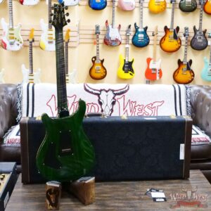 Paul Reed Smith PRS Wood Library 10 Top Custom 24 Floyd Rose Brazilian Rosewood Fingerboard Flame Maple Neck Charcoal Jade Burst - Image 9