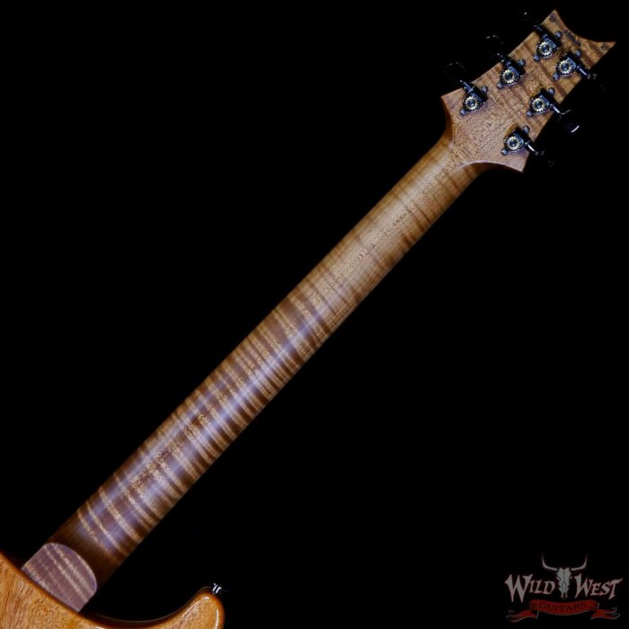Paul Reed Smith PRS Wood Library 10 Top Custom 24 Floyd Rose Ebony Fingerboard Roasted Flame Maple Neck Eriza Verde - Image 5