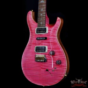Paul Reed Smith PRS Wood Library 10 Top Modern Eagle V ME5 Flame Maple Neck Brazilian Rosewood Board Bonnie Pink 8.20 LBS (US Only / No International Shipping) - Image 2