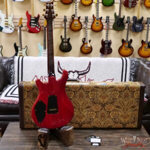 Paul Reed Smith PRS Wood Library 10 Top Swamp Ash 509 Flame Maple Neck Brazilian Rosewood Charcoal Cherry Burst - Image 9