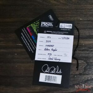 Paul Reed Smith PRS Wood Library 10 Top Swamp Ash 509 Flame Maple Neck Brazilian Rosewood Charcoal Cherry Burst - Image 12