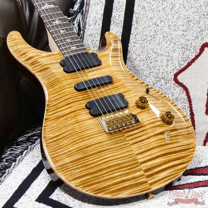 Paul Reed Smith PRS Wood Library 10 Top Swamp Ash 509 Flame Maple Neck Brazilian Rosewood Copperhead - Image 8